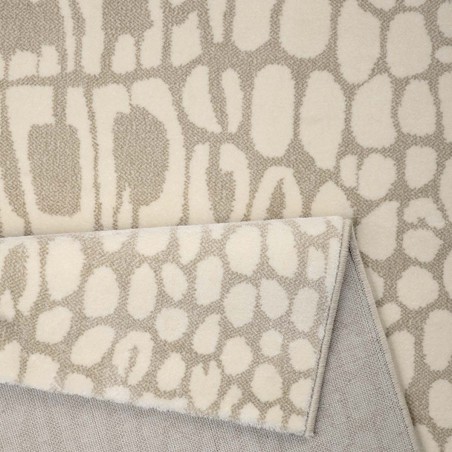 Tapis de salon Croco beige African Safari par Tapis Chic collection Tapis de salon Croco beige African Safari par Tapis Chic collection