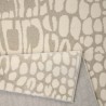Tapis de salon Croco beige African Safari par Tapis Chic collection Tapis de salon Croco beige African Safari par Tapis Chic collection