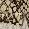 Tapis moderne Snake marron et Or African Safari par Tapis Chic collection Tapis moderne Snake marron et Or African Safari par Tapis Chic collection