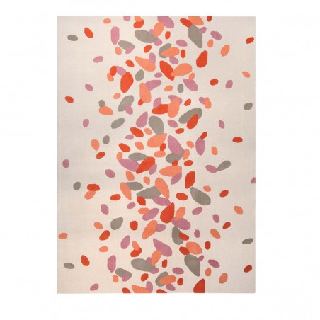 Tapis de salon Petals orange par Esprit Home Tapis de salon Petals orange par Esprit Home