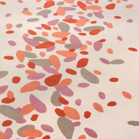 Tapis de salon Petals orange par Esprit Home Tapis de salon Petals orange par Esprit Home