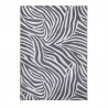 Tapis de salon Zebra gris African Safari par Tapis Chic collection Tapis de salon Zebra gris African Safari par Tapis Chic collection