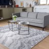 Tapis de salon Peacok Gris par Edito Tapis de salon Peacok Gris par Edito