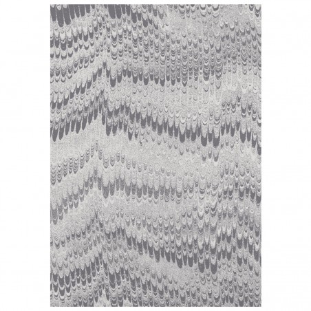 Tapis de salon Peacok Gris par Edito Tapis de salon Peacok Gris par Edito