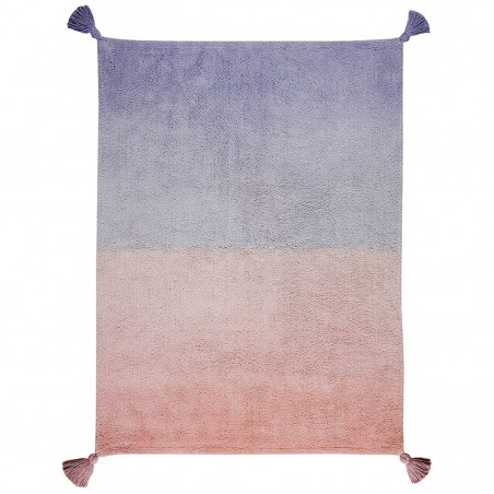 Tapis lavable en machine dégradé Rose Lavande par Lorena Canals Tapis lavable en machine dégradé Rose Lavande par Lorena Canals