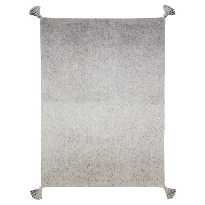 Tapis lavable en machine dégradé de gris par Lorena Canals