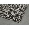 Tapis en laine Mic Mac noir et blanc par Angelo Tapis en laine Mic Mac noir et blanc par Angelo