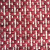 Tapis en laine rouge rosé Mic Mac par Angelo Tapis en laine rouge rosé Mic Mac par Angelo