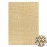 Tapis en laine Mic Mac moutarde par Angelo Tapis en laine Mic Mac moutarde par Angelo