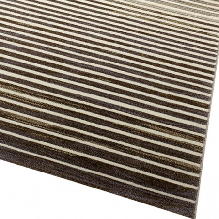 Tapis de salon à Rayures Nifty Beige Marron Stripes par Esprit Home Tapis de salon à Rayures Nifty Beige Marron Stripes par Esprit Home