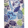 Tapis à motif Bleu TARA par Esprit Home Tapis à motif Bleu TARA par Esprit Home