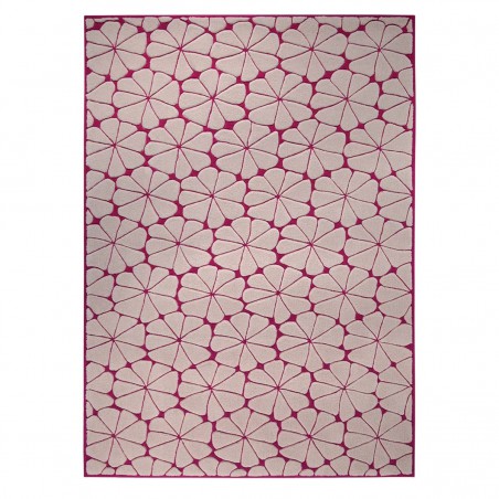 Tapis de salon Urbania beige et rose par Esprit Home Tapis de salon Urbania beige et rose par Esprit Home