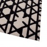 Tapis moderne Artisan Pop noir et blanc par Esprit Home Tapis moderne Artisan Pop noir et blanc par Esprit Home