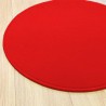 Tapis sur mesure rond Rouge par Vorwerk gamme Modena Tapis sur mesure rond Rouge par Vorwerk gamme Modena