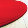 Tapis sur mesure rond Rouge par Vorwerk gamme Modena Tapis sur mesure rond Rouge par Vorwerk gamme Modena
