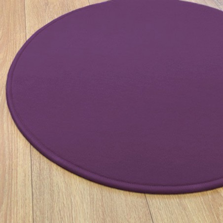 Tapis sur mesure rond Violet par Vorwerk gamme Modena Tapis sur mesure rond Violet par Vorwerk gamme Modena