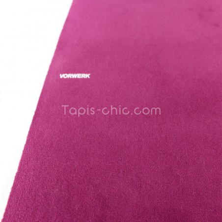 Tapis sur mesure rond Fushia par Vorwerk gamme Modena Tapis sur mesure rond Fushia par Vorwerk gamme Modena