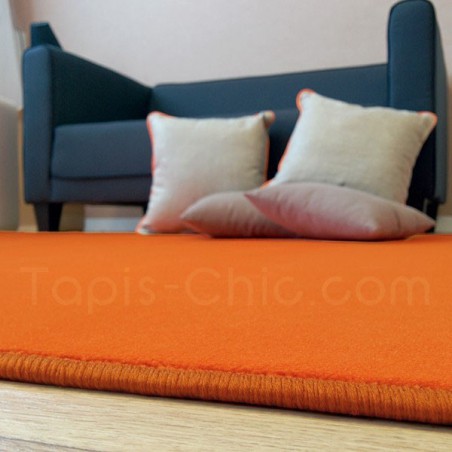 Tapis sur mesure Orange par Vorwerk gamme Modena Tapis sur mesure Orange par Vorwerk gamme Modena