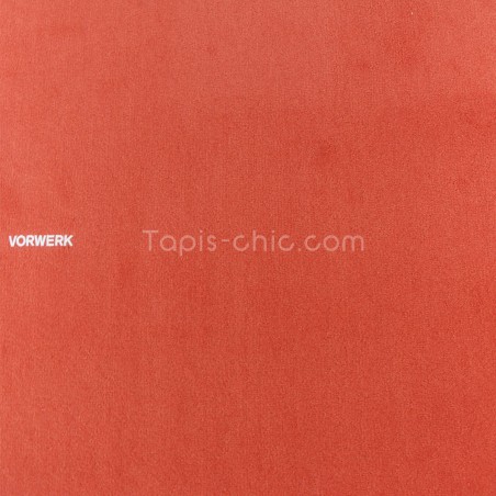 Tapis sur mesure Orange Corail par Vorwerk gamme Modena Tapis sur mesure Orange Corail par Vorwerk gamme Modena