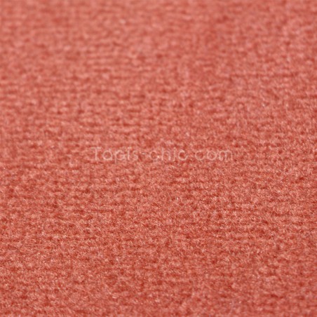 Tapis sur mesure rond Orange Corail par Vorwerk gamme Modena Tapis sur mesure rond Orange Corail par Vorwerk gamme Modena