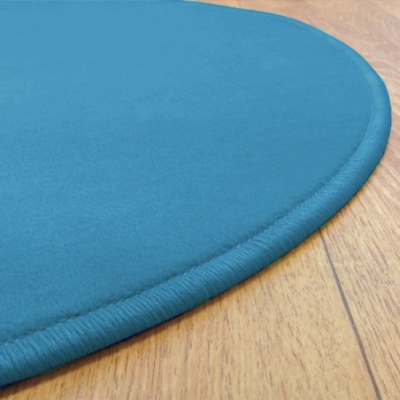 Tapis sur mesure rond Bleu par Vorwerk gamme Modena Tapis sur mesure rond Bleu par Vorwerk gamme Modena