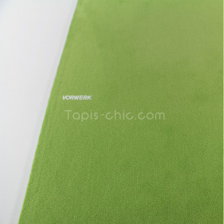 Tapis sur mesure rond Vert Argile par Vorwerk gamme Modena Tapis sur mesure rond Vert Argile par Vorwerk gamme Modena