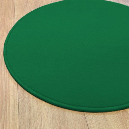 Tapis sur mesure rond Vert Sapin par Vorwerk gamme Modena Tapis sur mesure rond Vert Sapin par Vorwerk gamme Modena