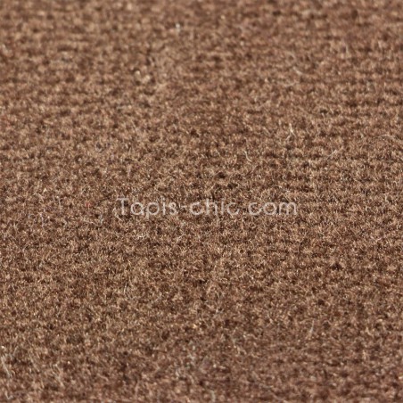 Tapis de Sol Premium Sur Mesure en 3D | Marron Caramel