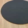 Tapis sur mesure rond Noir par Vorwerk gamme Modena Tapis sur mesure rond Noir par Vorwerk gamme Modena