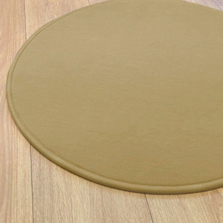 Tapis sur mesure rond Beige Foncé par Vorwerk gamme Modena Tapis sur mesure rond Beige Foncé par Vorwerk gamme Modena