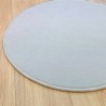 Tapis sur mesure rond Gris Clair par Vorwerk gamme Modena Tapis sur mesure rond Gris Clair par Vorwerk gamme Modena