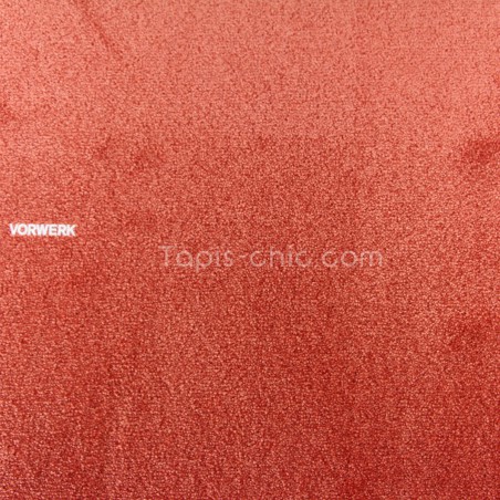 Tapis sur mesure Orange Corail gamme Lyrica par Vorwerk Tapis sur mesure Orange Corail gamme Lyrica par Vorwerk