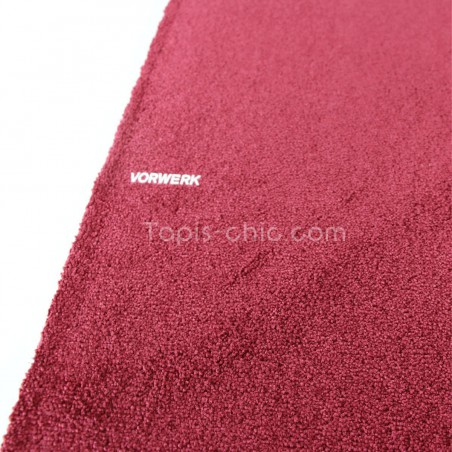 Tapis sur mesure Rouge Bordeaux gamme Lyrica par Vorwerk Tapis sur mesure Rouge Bordeaux gamme Lyrica par Vorwerk