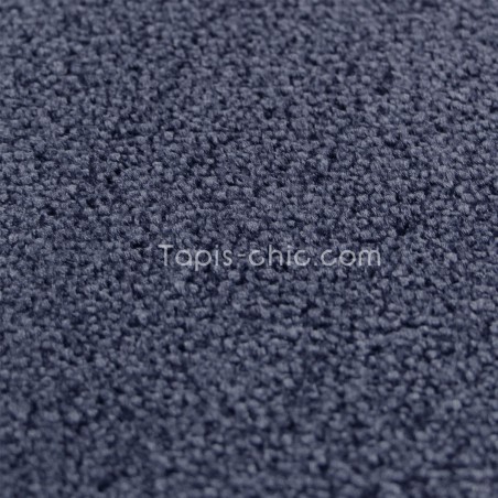 Tapis sur mesure rond Bleu Marine gamme Lyrica par Vorwerk Tapis sur mesure rond Bleu Marine gamme Lyrica par Vorwerk