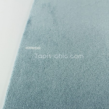 Tapis sur mesure rond Bleu Ciel gamme Lyrica par Vorwerk Tapis sur mesure rond Bleu Ciel gamme Lyrica par Vorwerk