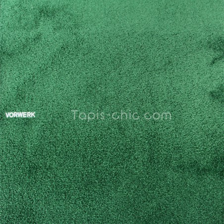 Tapis sur mesure Vert Sapin gamme Lyrica par Vorwerk Tapis sur mesure Vert Sapin gamme Lyrica par Vorwerk