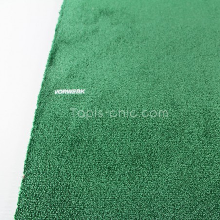 Tapis sur mesure rond Vert Sapin gamme Lyrica par Vorwerk Tapis sur mesure rond Vert Sapin gamme Lyrica par Vorwerk