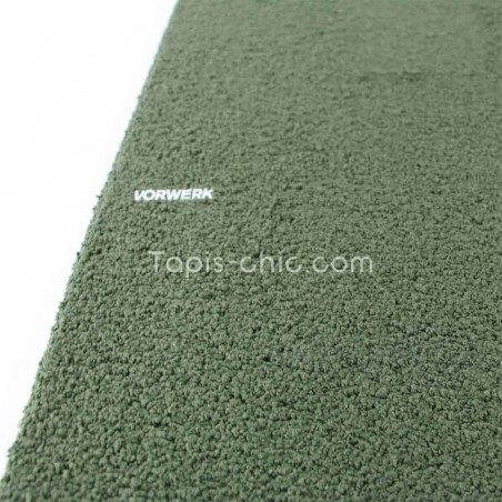 Tapis sur mesure Vert Foncé gamme Larea par Vorwerk Tapis sur mesure Vert Foncé gamme Larea par Vorwerk