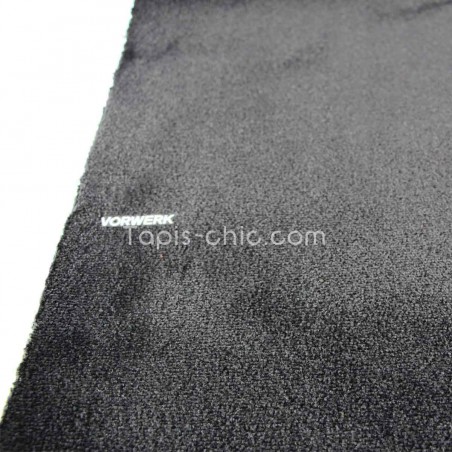 Tapis sur mesure rond Noir gamme Safira par Vorwerk Tapis sur mesure rond Noir gamme Safira par Vorwerk