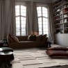 Tapis en laine tissé main marron Hazara par Angelo Tapis en laine tissé main marron Hazara par Angelo