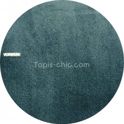 Tapis sur mesure rond Bleu Foncé gamme Safira par Vorwerk