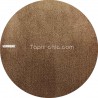 Tapis sur mesure rond Marron gamme Safira par Vorwerk Tapis sur mesure rond Marron gamme Safira par Vorwerk