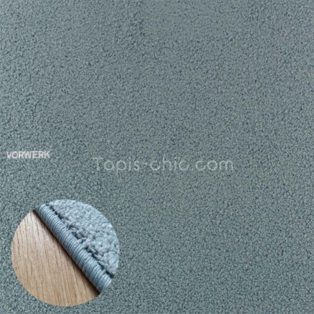 Tapis sur mesure Bleu Ciel gamme Larea par Vorwerk Tapis sur mesure Bleu Ciel gamme Larea par Vorwerk