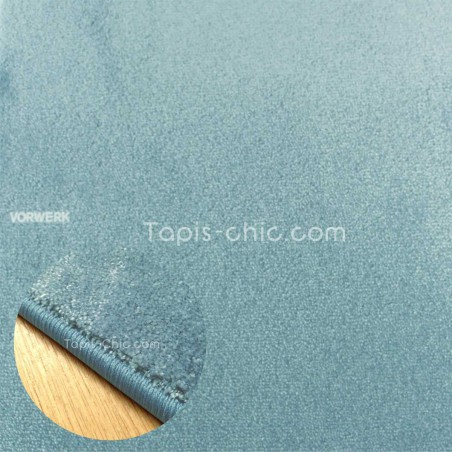 Tapis sur mesure Bleu Ciel gamme Lyrica par Vorwerk Tapis sur mesure Bleu Ciel gamme Lyrica par Vorwerk