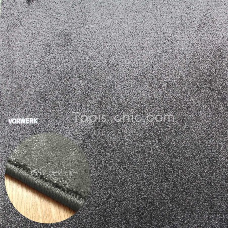 Tapis sur mesure Gris Foncé gamme Lyrica par Vorwerk Tapis sur mesure Gris Foncé gamme Lyrica par Vorwerk
