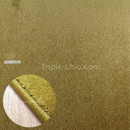 Tapis sur mesure Jaune Ocre gamme Lyrica par Vorwerk Tapis sur mesure Jaune Ocre gamme Lyrica par Vorwerk