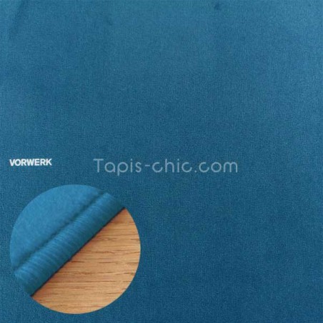 Tapis sur mesure Bleu par Vorwerk gamme Modena