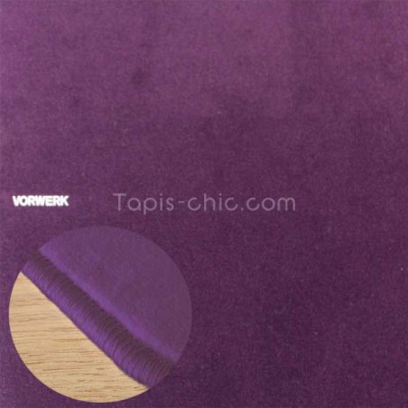 Tapis sur mesure Violet par Vorwerk gamme Modena Tapis sur mesure Violet par Vorwerk gamme Modena