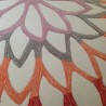 Tapis moderne Lotus Flower orange par Esprit Home Tapis moderne Lotus Flower orange par Esprit Home