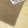 Tapis sur mesure en laine Marron Vison gamme Velvet finition surjet Tapis sur mesure en laine Marron Vison gamme Velvet finition surjet